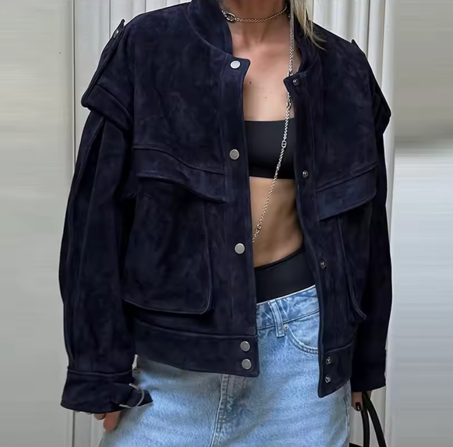 Sophie Suede Jacket