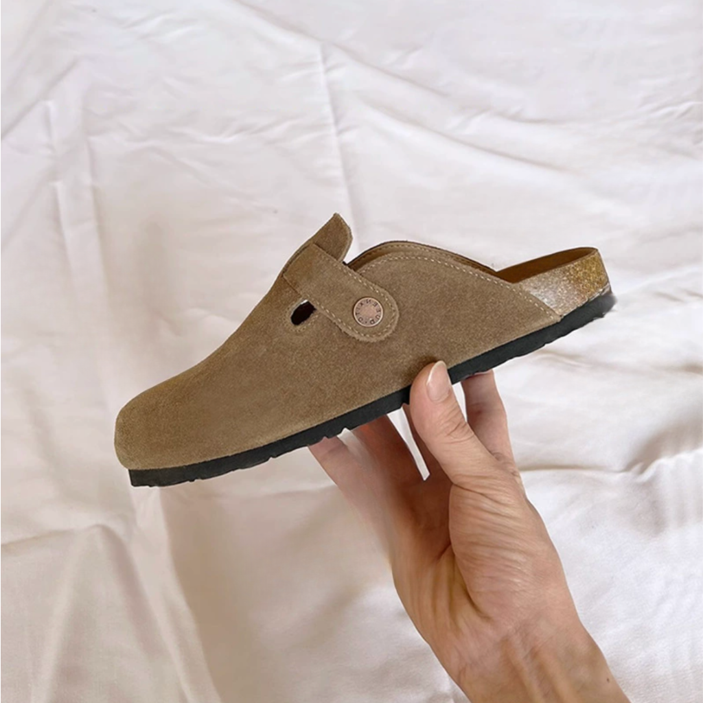 Suede Clog