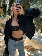 Sophie Suede Jacket
