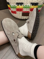 Suede Clog