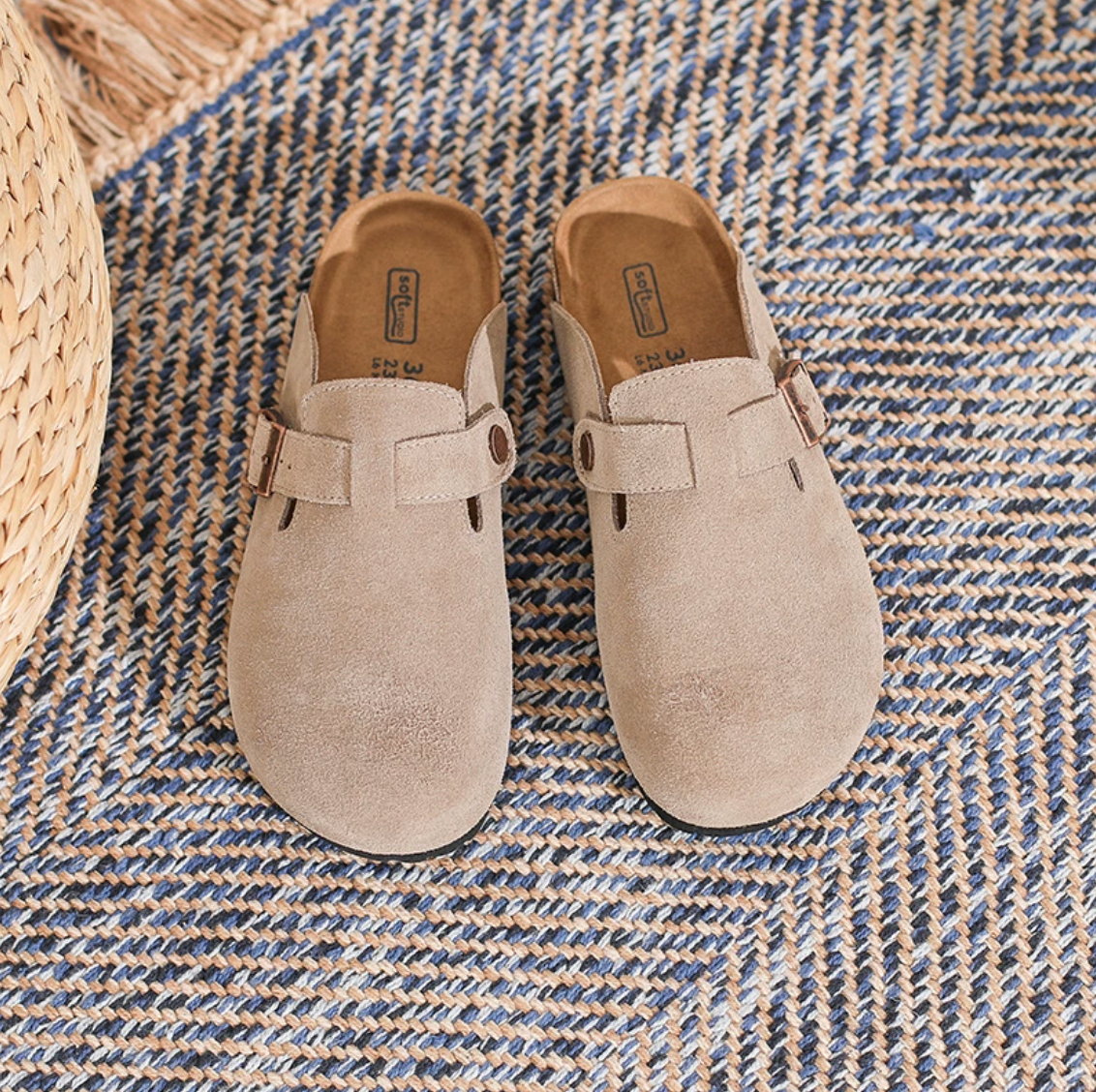 Suede Clog